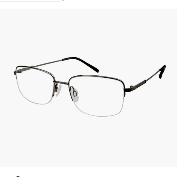 Charmant Titanium Perfection Eyeglasses Frames CH 29101 51-18-145. Gray. NWT